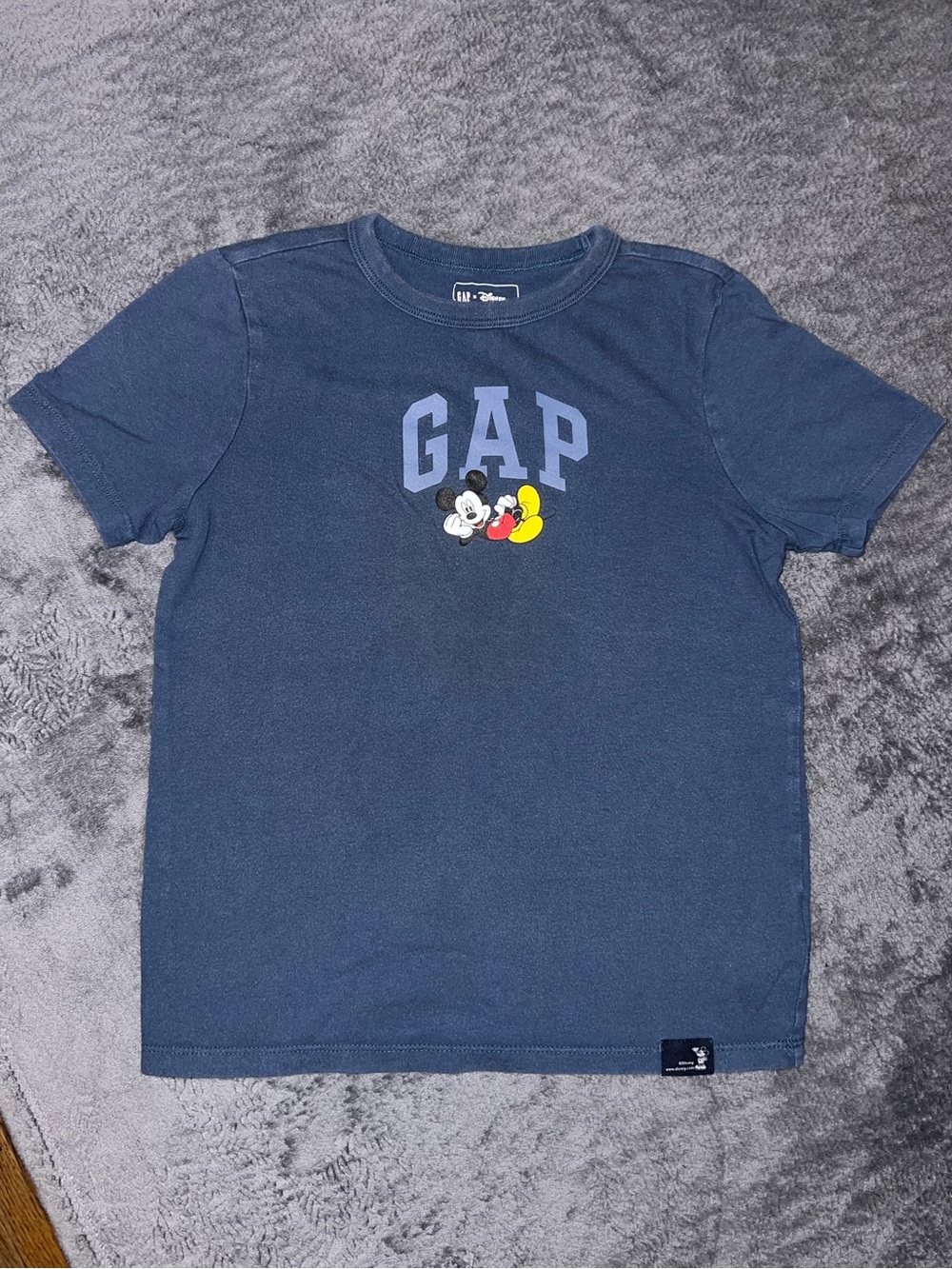 GAP Kids x Disney Navy Mickey Mouse Logo Tee